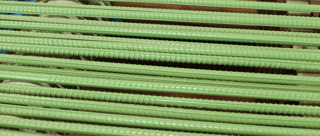 Epoxy Coated Reinforcement Bars Manufacturers in Sangaria - Hariom Group