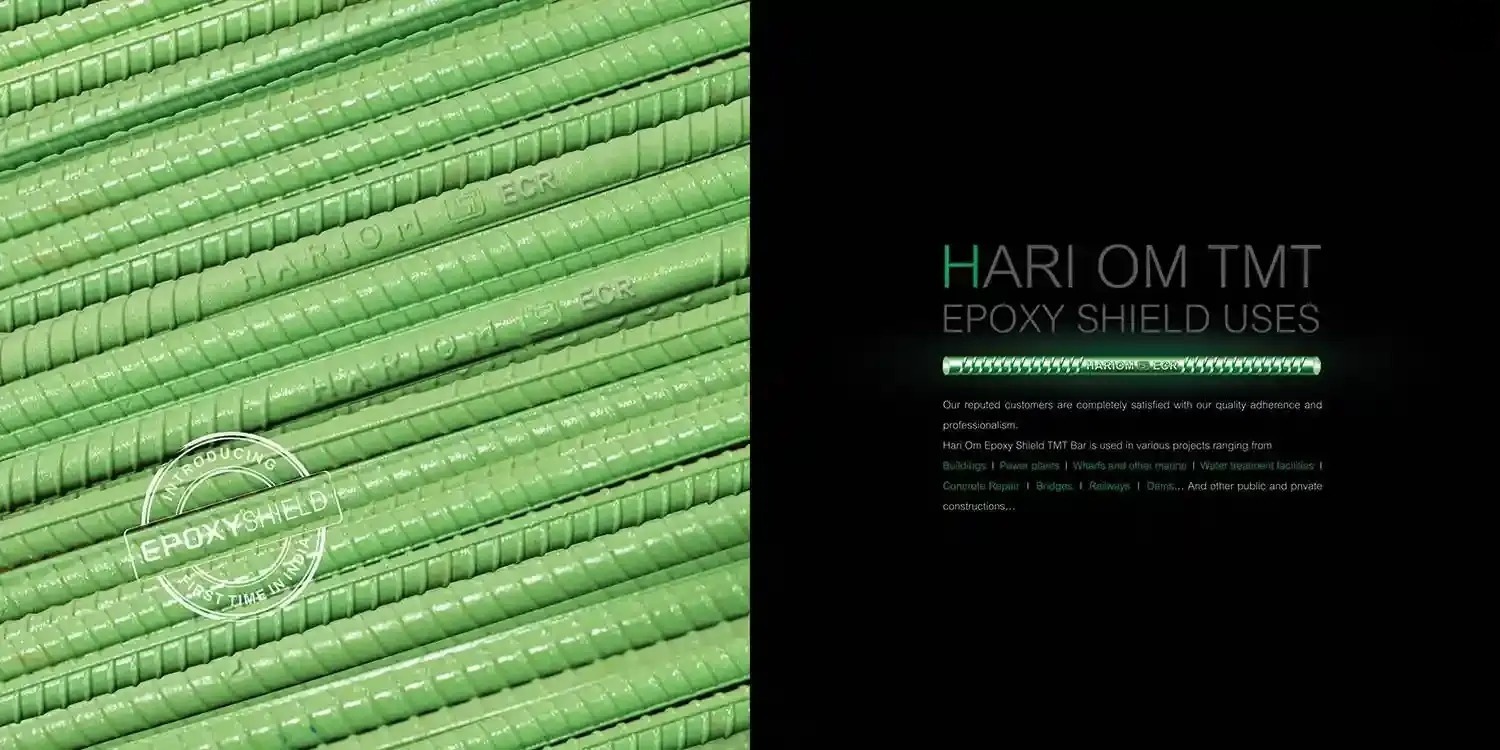 Epoxy Coated TMT Bars Manufacturers in India - Hariom Group